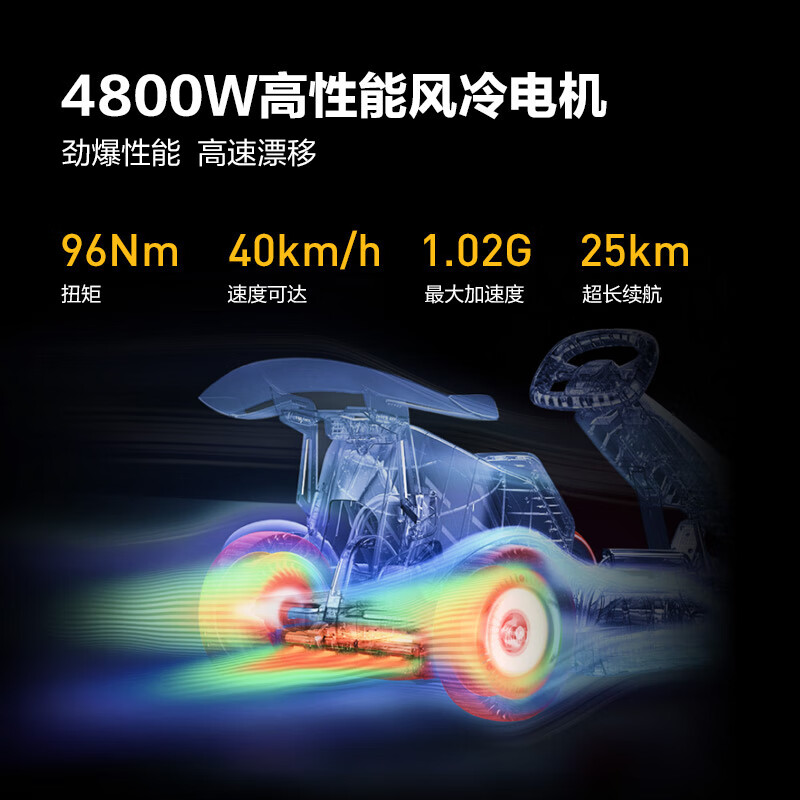 Ninebot九号卡丁车Pro 变形金刚限量版成人儿童智能电动体感车平衡车赛