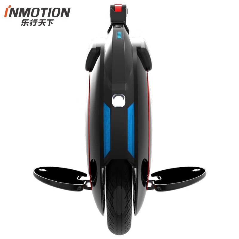 乐行天下（INMOTION）单轮独轮平衡车V5F带推杆【极速25+续航40】
