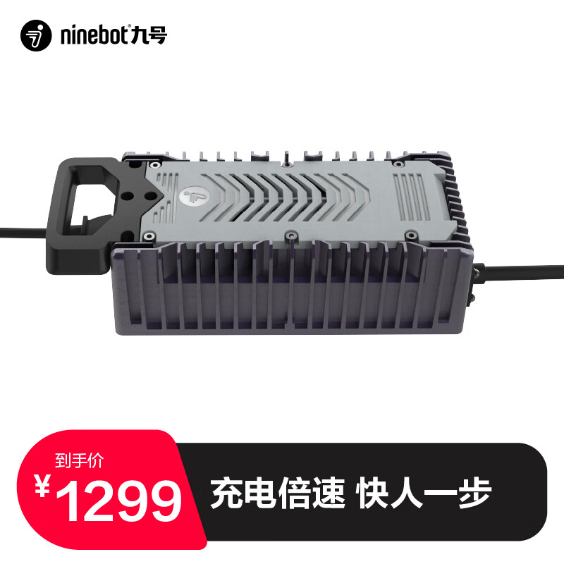 Ninebot九号电动自行车Mmax110P快速充电器锂电20A快速散热安全保护