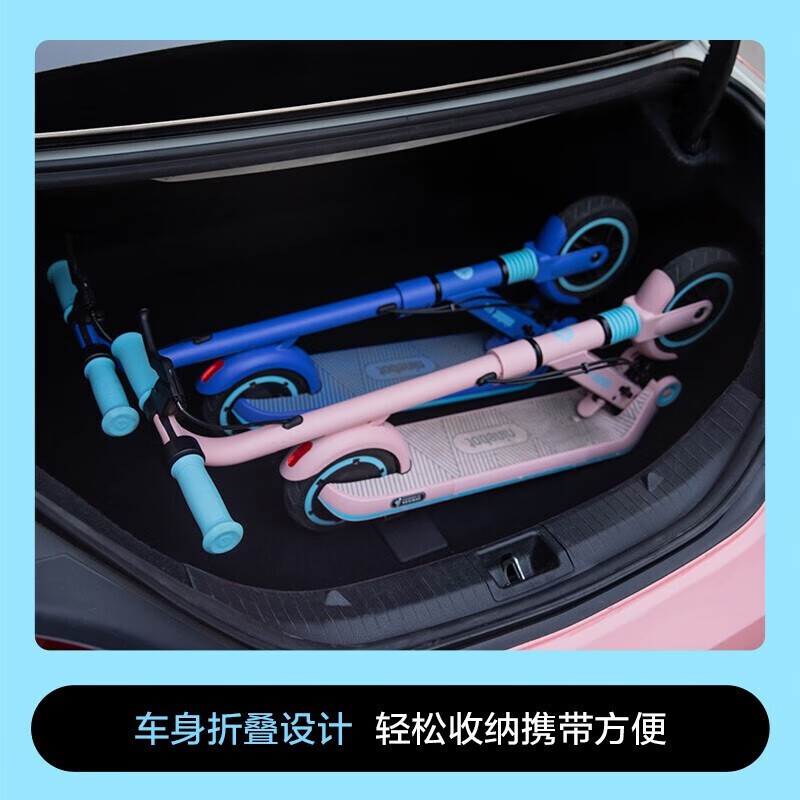 Ninebot九号儿童电动滑板车E8 6-12岁学生青少年可折叠两轮车衡车电动车玩具